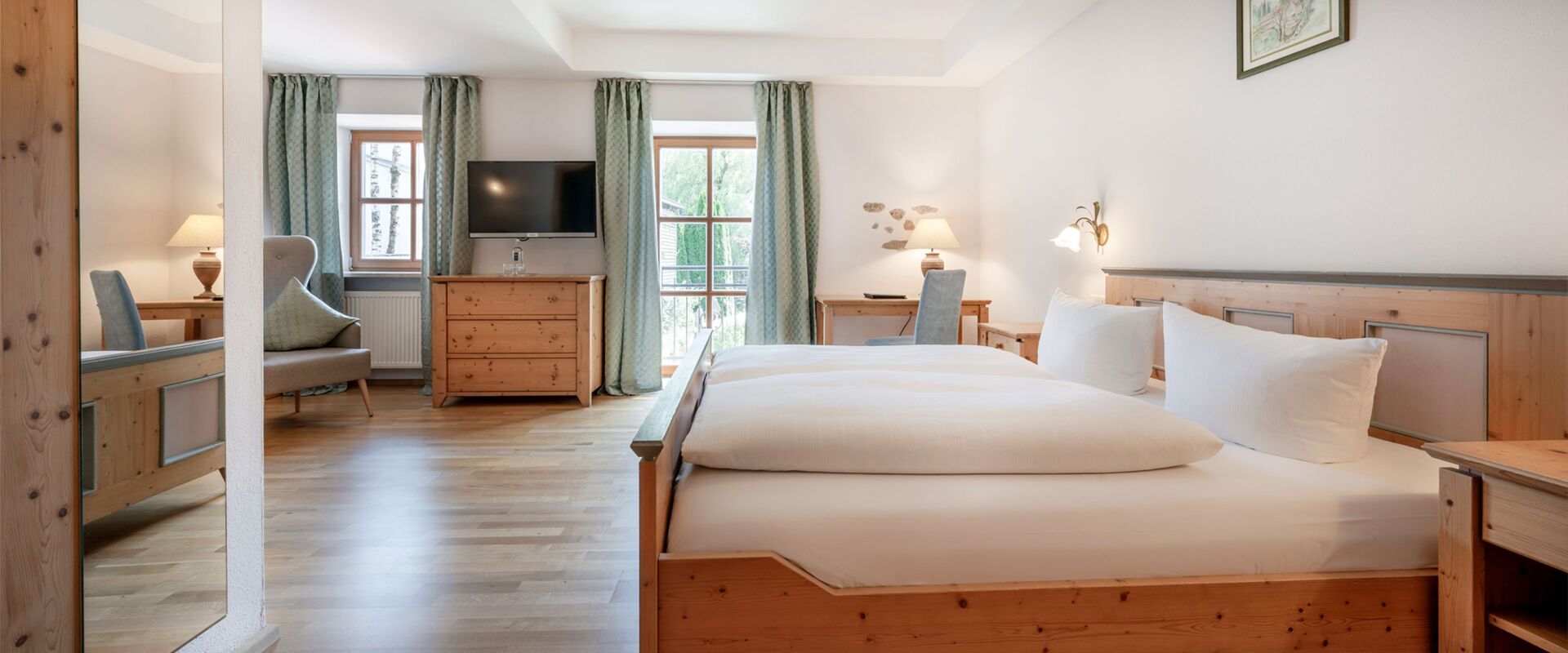 Standard-Doppelzimmer: Sonnenwaldzimmer ohne Balkon in Zenting