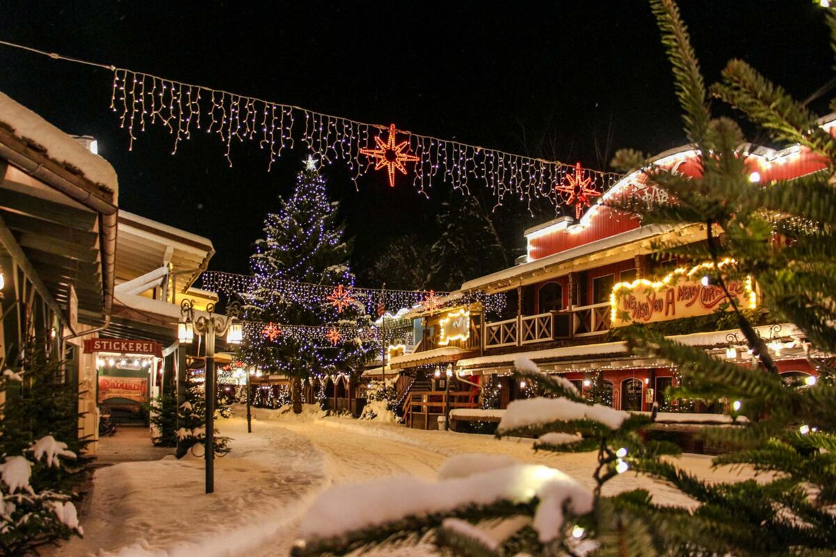 Stimmungsvolle Silvesterzeit in Pullman City