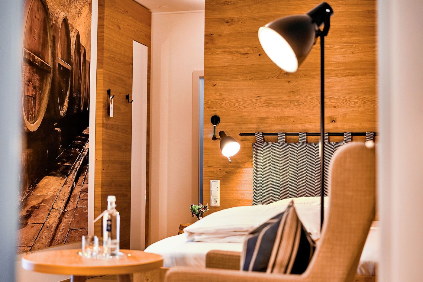 Sitzecke im Einzelzimmer im Alten Brauhaus