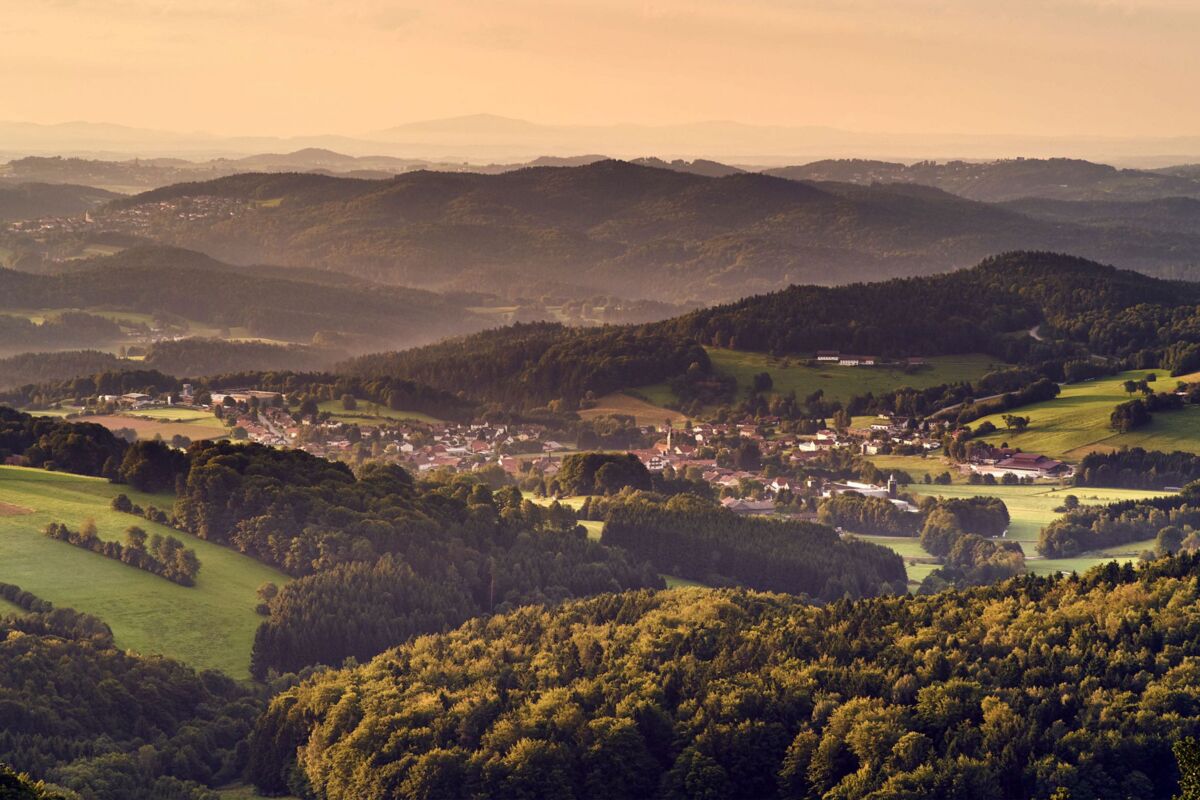 Panorama: Zenting im Landkreis Freyung-Grafenau